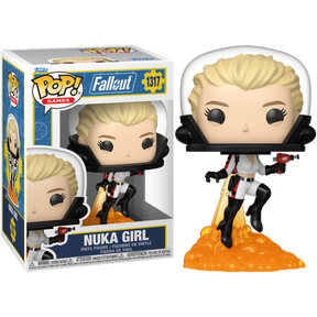 Funko Pop! Fallout - Cappy, Bottle, Vault Boy & Nuka Girl - Bundle (Set of 4)