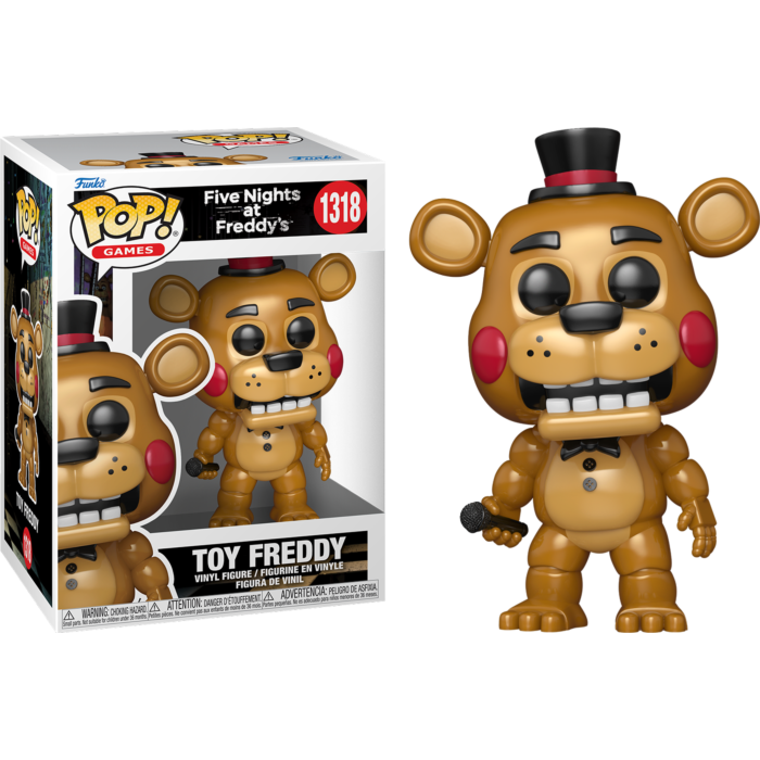 Funko Pop! Five Nights at Freddy's - Toy Freddy with Microphone #1318