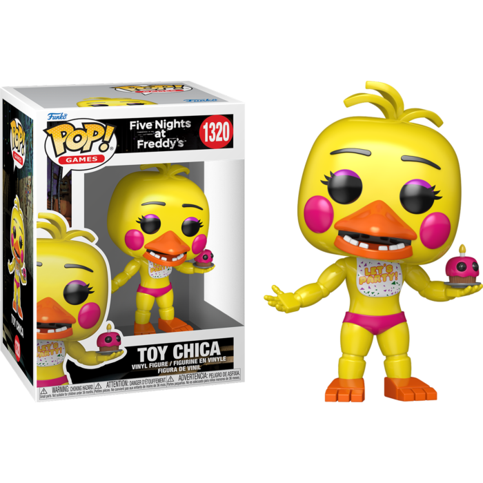 Funko Pop! Five Nights at Freddy's - Toy Bonnie, Toy Chica & Toy Freddy - Bundle (Set of 3)