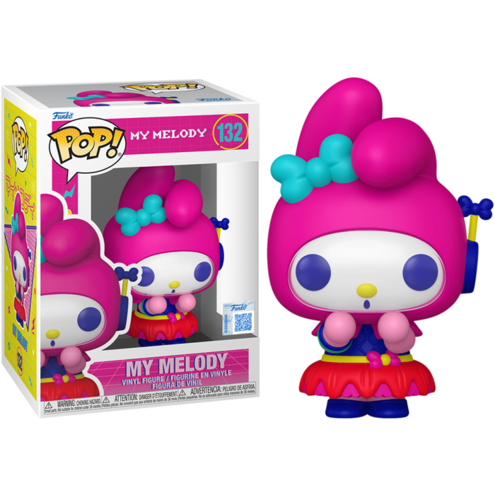 Funko Pop! Hello Kitty & Friends - My Melody (Retro Arcade) #132 - Real Pop Mania