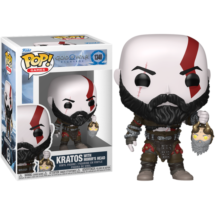 Funko Pop! God of War: Ragnarok - Odin, Atreus & Kratos - Bundle (Set of 3)