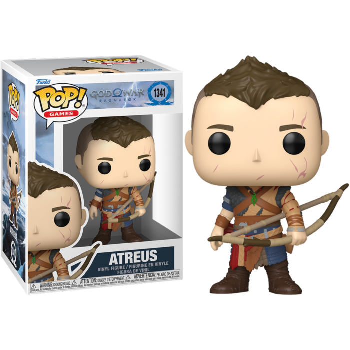 Funko Pop! God of War: Ragnarok - Odin, Atreus & Kratos - Bundle (Set of 3)