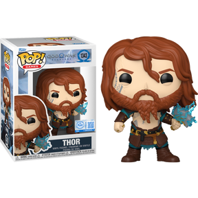 Funko Pop! God of War: Ragnarok - Thor #1343 - Chase Chance (+ Box of 3 Mystery Exclusive)