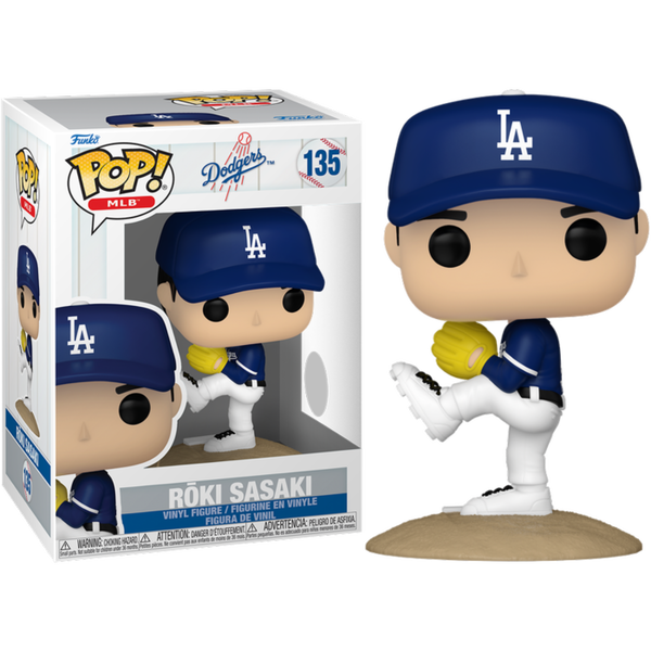 Funko Pop! MLB Baseball: Los Angeles Dodgers - Roki Sasaki #135