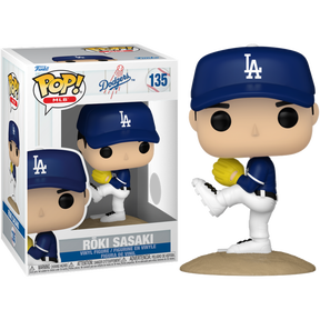 Funko Pop! MLB Baseball - Guerrero Jr, Witt Jr, Sasaki, Anthony & Jackson - Bundle (Set of 5) - Real Pop Mania