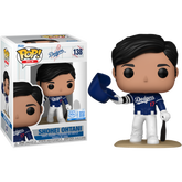 Funko Pop! MLB Baseball: Los Angeles Dodgers - Shohei Ohtani (Helmet Salute) #138 - Real Pop Mania