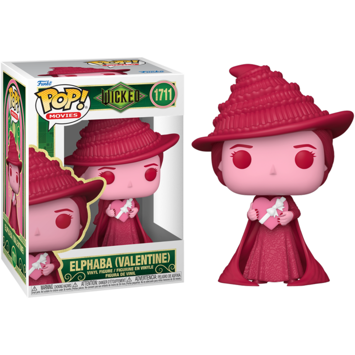 Funko Pop! Wicked (2024) - Elphaba (Valentine) #1711