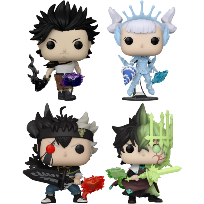 Funko Pop! Black Clover - Anti Magic - Bundle (Set of 4)