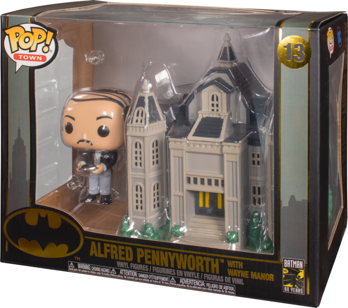 Funko Pop! Town - Batman - Alfred with Wayne Manor #13