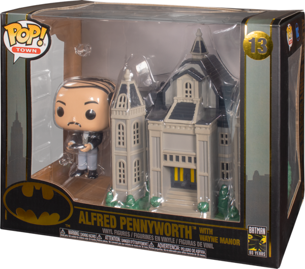 Funko Pop! Town - Batman - Alfred with Wayne Manor #13