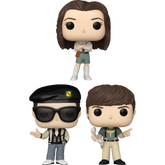 Funko Pop! Ferris Bueller's Day Off - Life Moves Pretty Fast - Bundle (Set of 3)