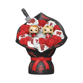 Funko Pop! Child's Play - Chucky & Tiffany Valentines Bouquet Bitty Pop! Vinyl 2-Pack