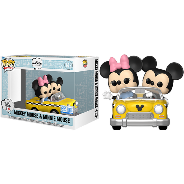 Funko Pop! Rides - Mickey & Friends - Mickey Mouse & Minnie Mouse in T