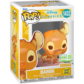 Funko Pop! Bambi (1942) - Bambi Glow in the Dark with Acrylic Pop! Protector #1433 (Ultra Limited Edition)