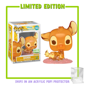 Funko Pop! Bambi (1942) - Bambi Glow in the Dark with Acrylic Pop! Protector #1433 (Ultra Limited Edition)