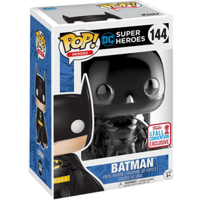 Funko Pop! Batman - Batman Black Chrome in Acrylic Pop! Protector #144 (2017 Fall Convention Exclusive)