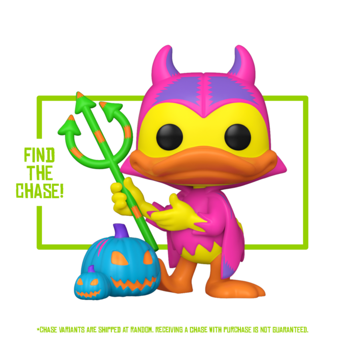 Funko Pop! Mickey & Friends - Devil Donald with Pumpkin #1446 - Chase Chance