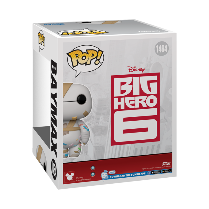 Funko Pop! Big Hero 6 - Baymax Super Sized 6" #1464 (2024 Summer Convention Exclusive)