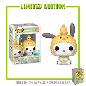 Funko Pop! Hello Kitty and Friends - Pochacco in Onesie in Acrylic Pop! Protector #146 (Supreme Limited Edition)