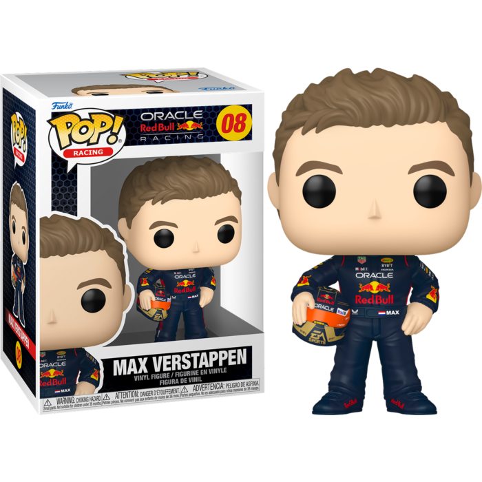 Funko Pop! Formula 1 - Max Verstappen with Helmet #08