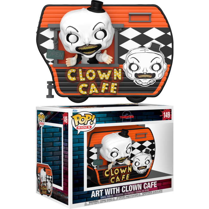 Funko Pop! Rides - Terrifer 2 - Art with Clown Café Deluxe #149