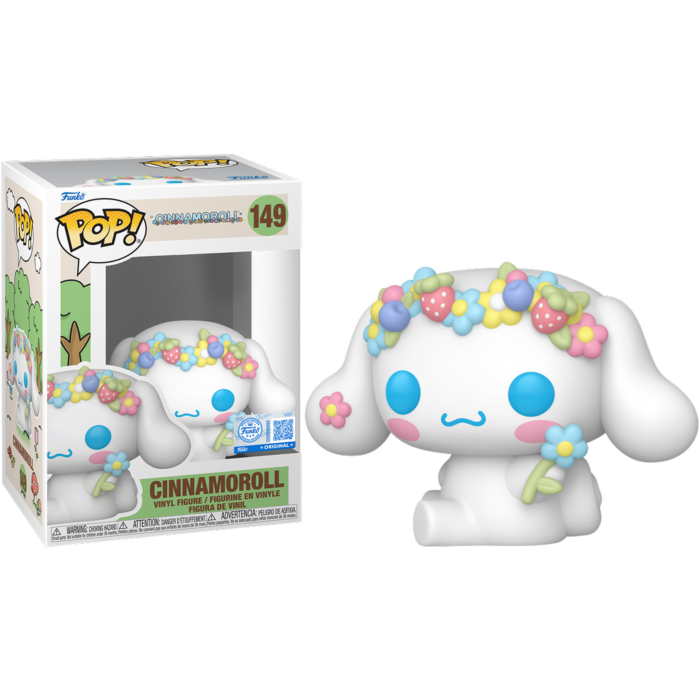 Funko Pop! Hello Kitty and Friends - Cinnamoroll (Berry Outfit) #149 - Real Pop Mania