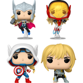 Funko Pop! Spider-Gwen: Gwenverse (2022) - Enter the Gwenverse - Bundle (Set of 4)