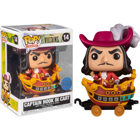 Funko Pop! Disney Villains - Captain Hook in Train Cart #14