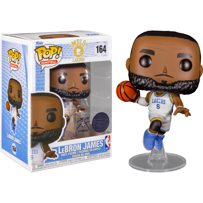 Funko Pop! NBA Basketball - Lebron James L.A. Lakers (Blue TB) #164