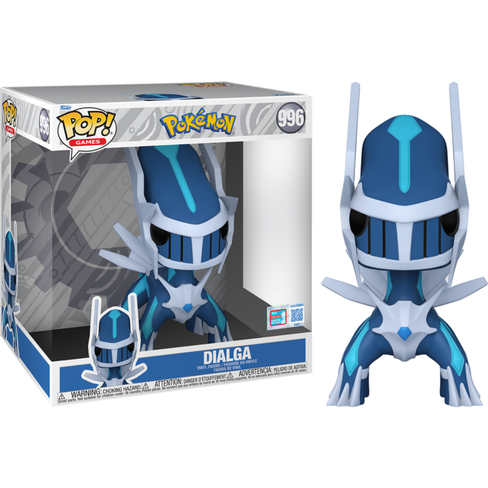 Funko Pop! Pokemon - Dialga Jumbo Sized 10" #996 (2024 Fall Convention Exclusive)