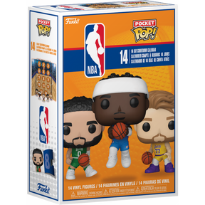 Funko Pocket Pop! NBA Basketball - 14-Day Countdown Calendar