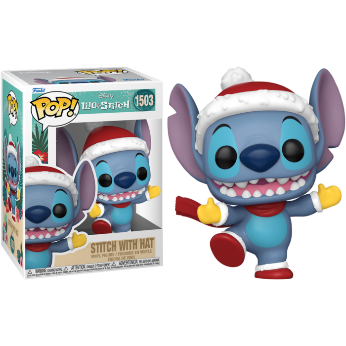 Funko Pop! Lilo & Stitch - Holiday - Santa Stitch - Bundle (Set of 3)