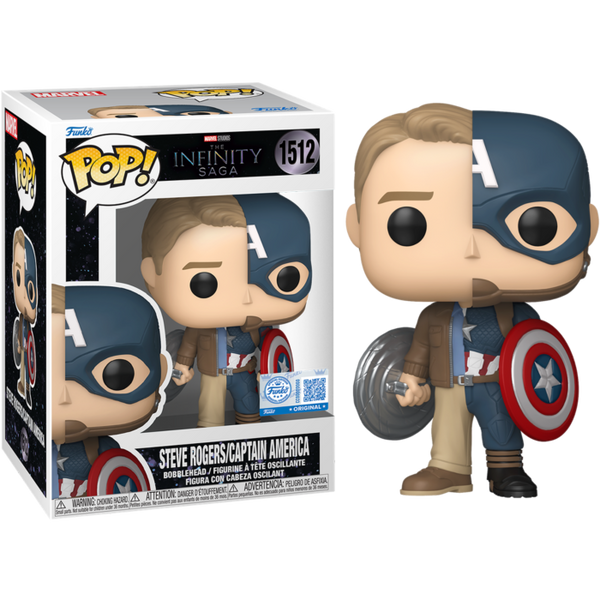 Funko Pop! Marvel: The Infinity Saga Steve Rogers/Captain America Sp