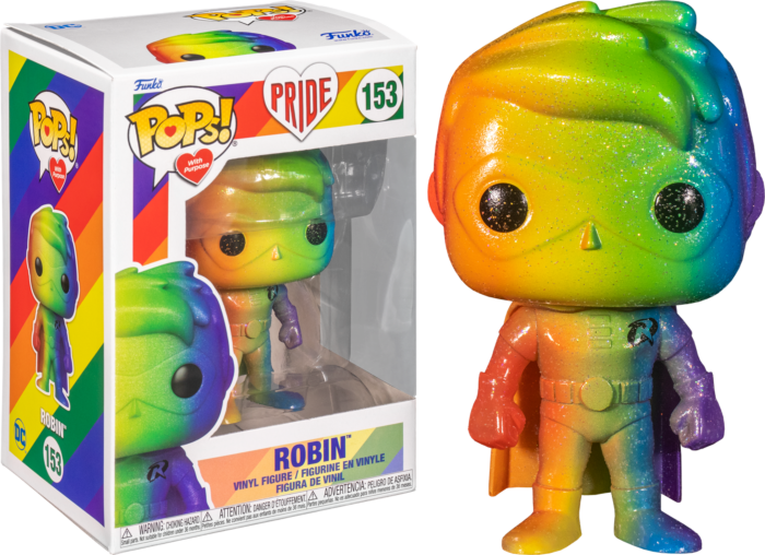 Funko Pop! Batman - Robin Rainbow Pride (Pops with Purpose) #153