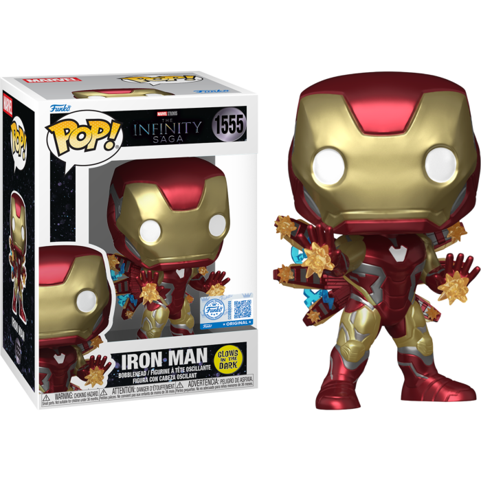 Funko Pop! Avengers: Endgame - Iron Man with Beams Glow in the Dark #1555