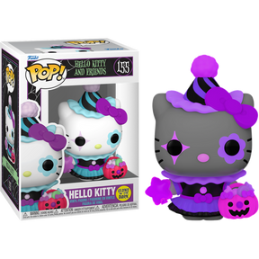 Funko Pop! Hello Kitty & Friends - Cinnamoroll, Hello Kitty & Keroppi (Spooky) Glow in the Dark Bundle (Set of 3)