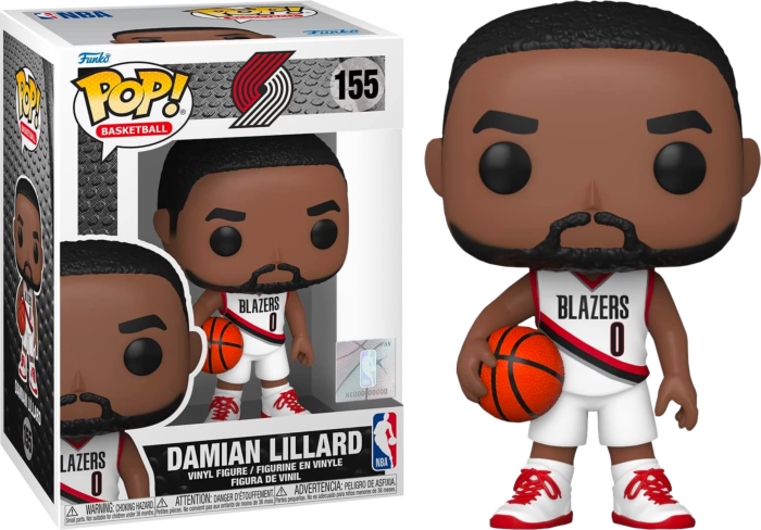 Funko Pop! NBA Basketball - Damian Lillard Portland Trail Blazers #155