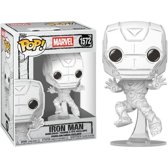Funko Pop! Marvel: Sketched - Iron Man #1572