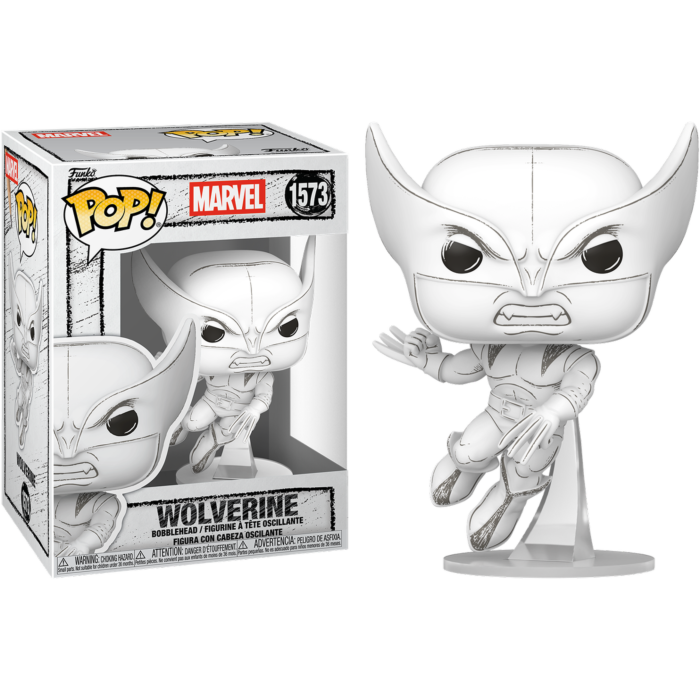 Funko Pop! Marvel: Sketched - Wolverine #1573