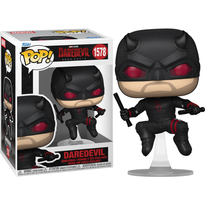 Funko Pop! Daredevil: Born Again (2025) - Daredevil (Black Suit) #1578 - Real Pop Mania