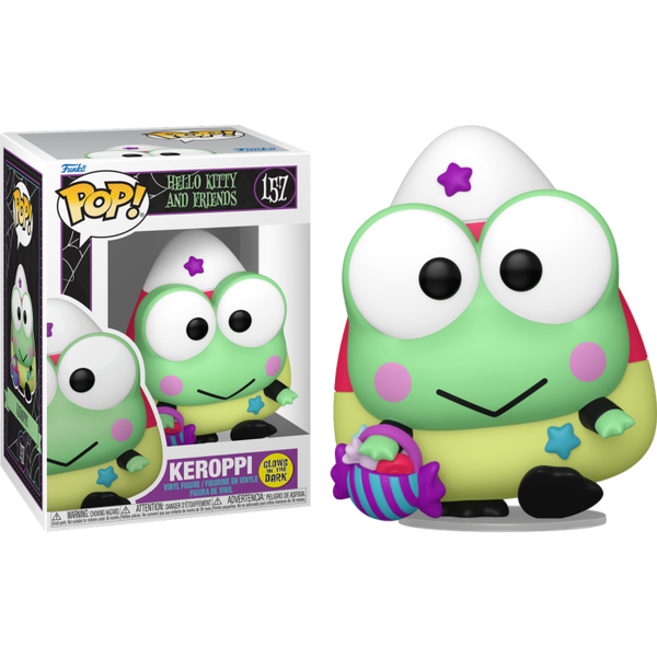 Funko Pop! Hello Kitty & Friends - Keroppi (Spooky) Glow in The Dark #