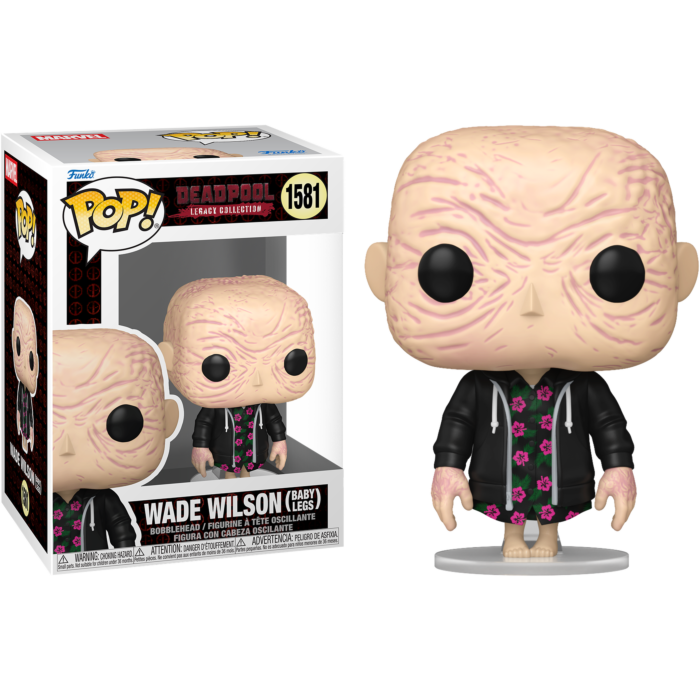 Funko Pop! Deadpool - Wade Wilson (Baby Legs), Deadpool (X-Men Trainee) & Deadpool with Claws - Bundle (Set of 3) - Real Pop Mania
