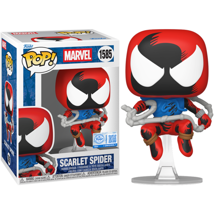 Funko Pop! Spider-Man - Scarlet Spider (Swinging) #1585 - Real Pop Mania