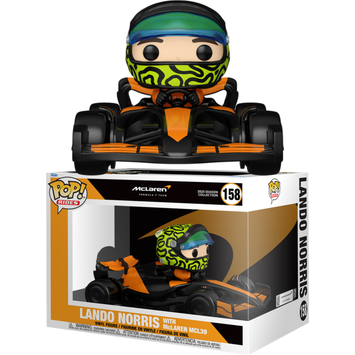 Funko Pop! Rides - F1: Formula 1 - Lando Norris with McLaren MCL39 (McLaren) #158