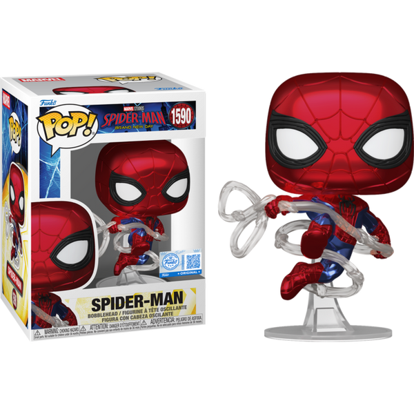 Funko Pop! Spider-Man: Brand New Day (2026) - Spider-Man Metallic #159