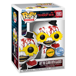 Funko Pop! Terrifier - Art The Clown with Glasses #1593 - Chase Chance (Exclusive)