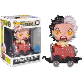 Funko Pop! Disney Villains - Cruella De Vil in Train Cart #15
