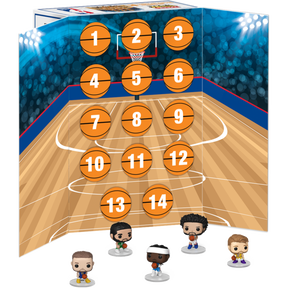 Funko Pocket Pop! NBA Basketball - 14-Day Countdown Calendar
