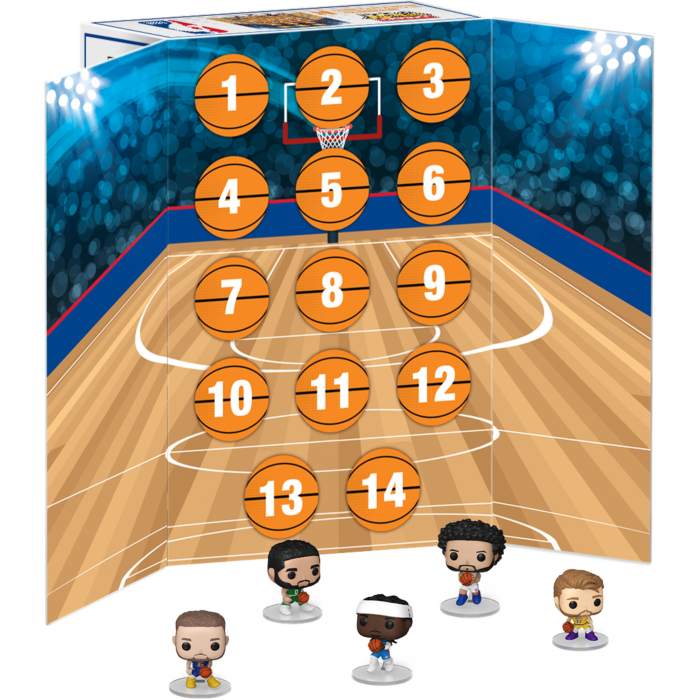 Funko Pocket Pop! NBA Basketball - 14-Day Countdown Calendar