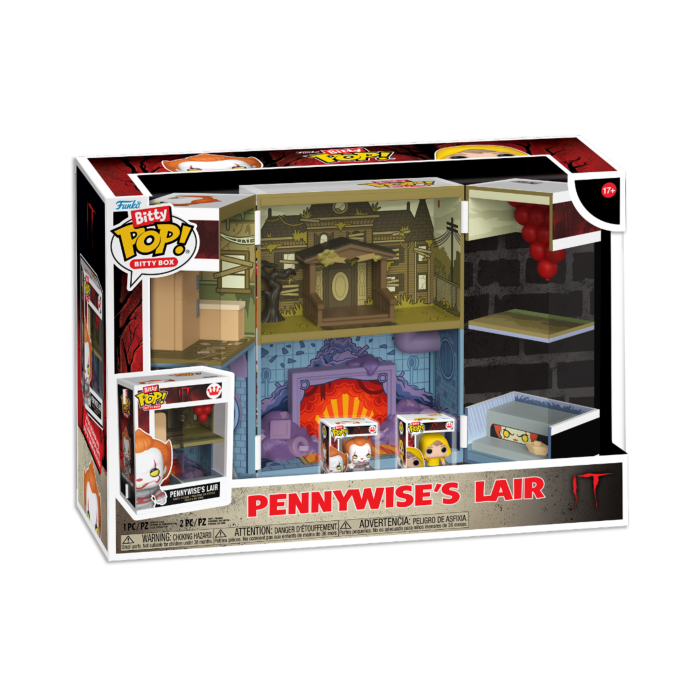 Funko Bitty Pop! Box Playset - IT (2017) - Pennywise Lair